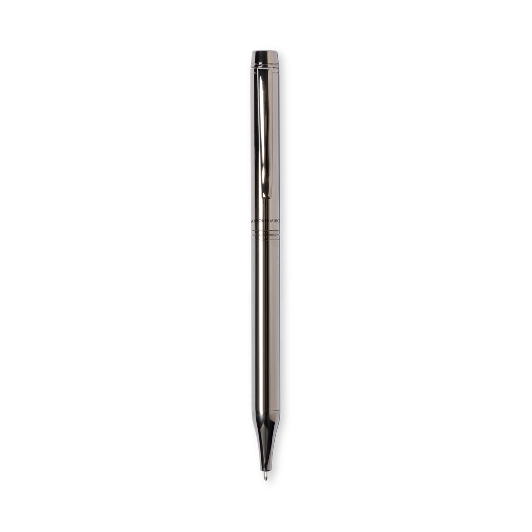 Bolígrafo personalizado Antonio Miró Gordon metálico con caja negra - Set de escritura personalizados - Regalo Promocional Personalizado - imagen 3