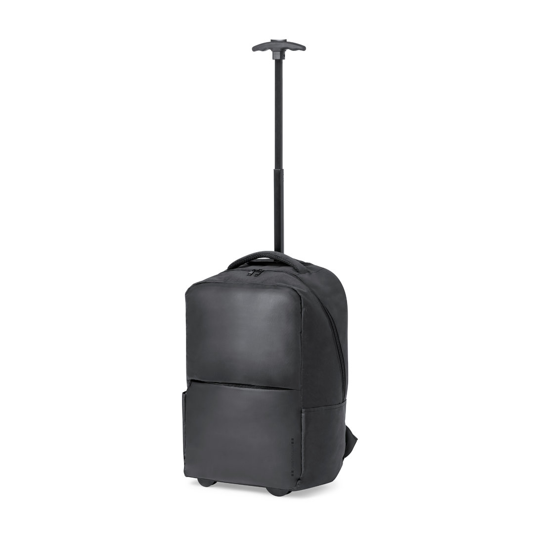 Mochila personalizada Trolley Gibut Antonio Miró de poliéster 300D - Mochilas personalizadas - Regalo Promocional Personalizado - vista alternativa
