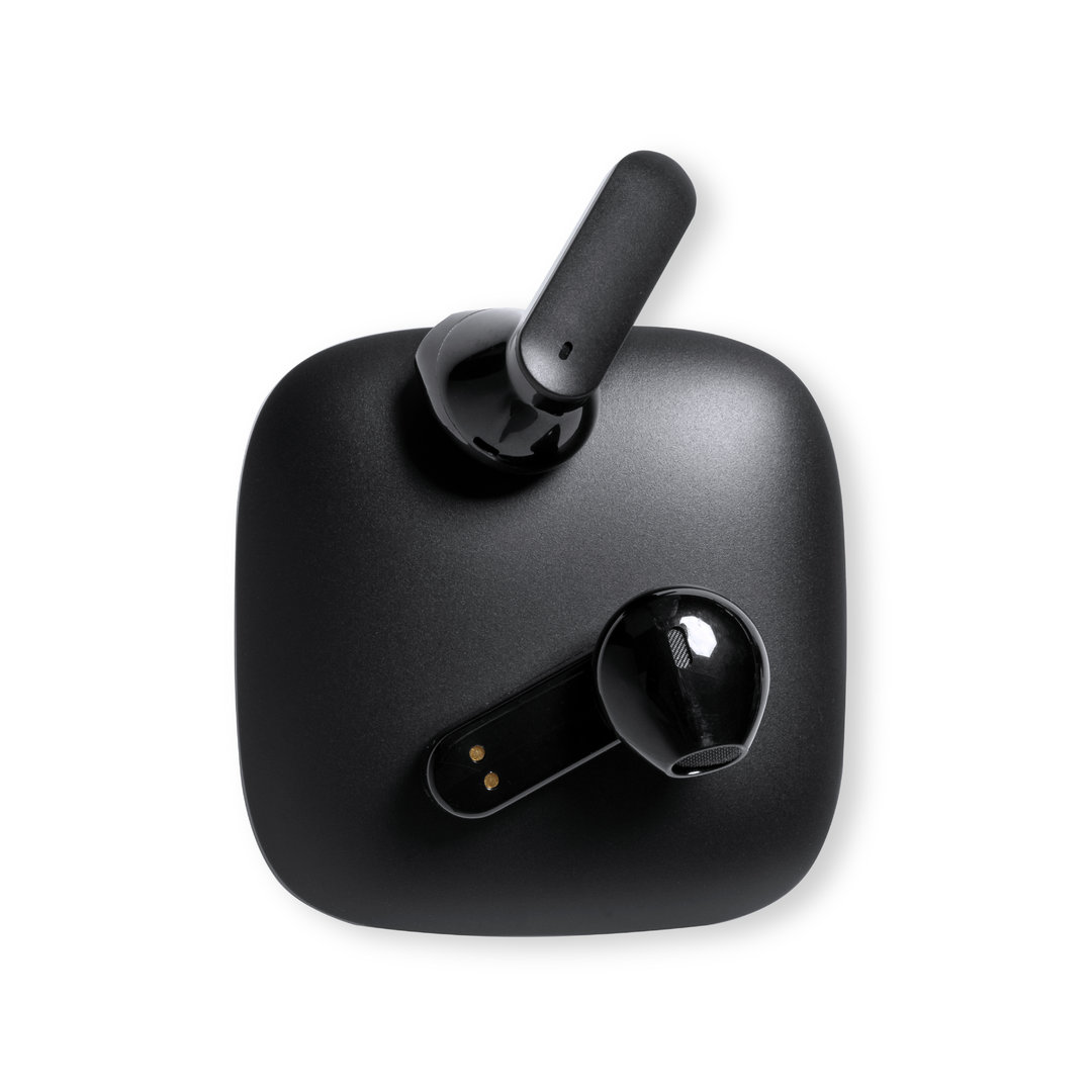 Auriculares Trustal Antonio Miró negro mate premium - Tecnología - Regalo Promocional Personalizado - vista alternativa