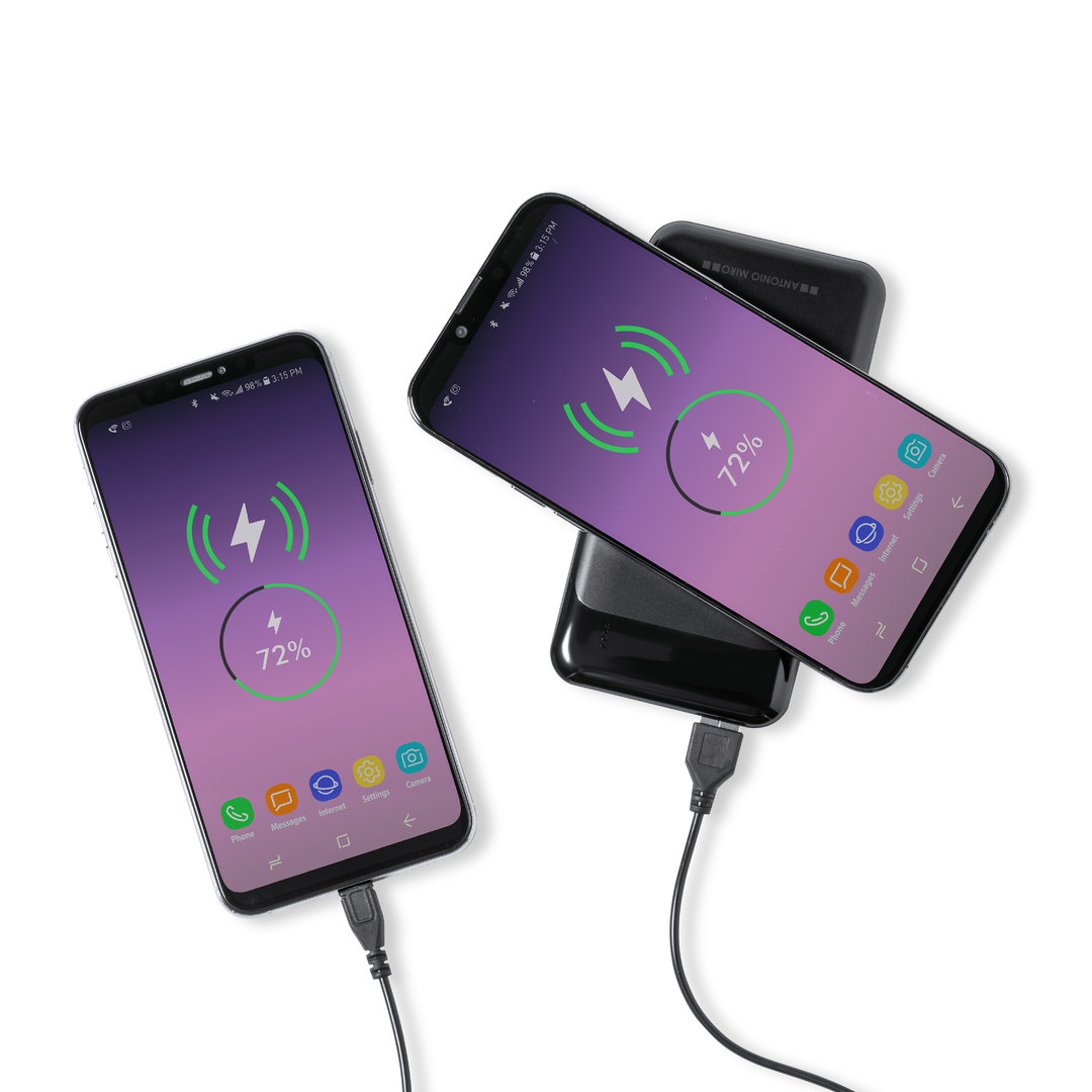 Power Bank personalizado Antonio Miró Baliok de 5000mAh carga inalámbrica - Tecnología - Regalo Promocional Personalizado - imagen 4
