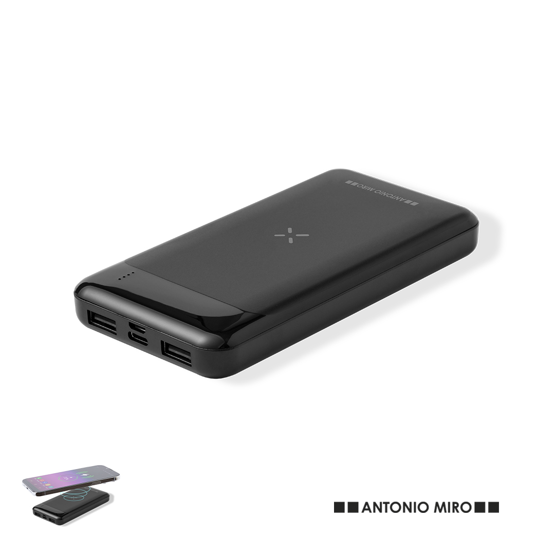 Power Bank personalizado Antonio Miró Baliok de 5000mAh carga inalámbrica - Tecnología - Regalo Promocional Personalizado