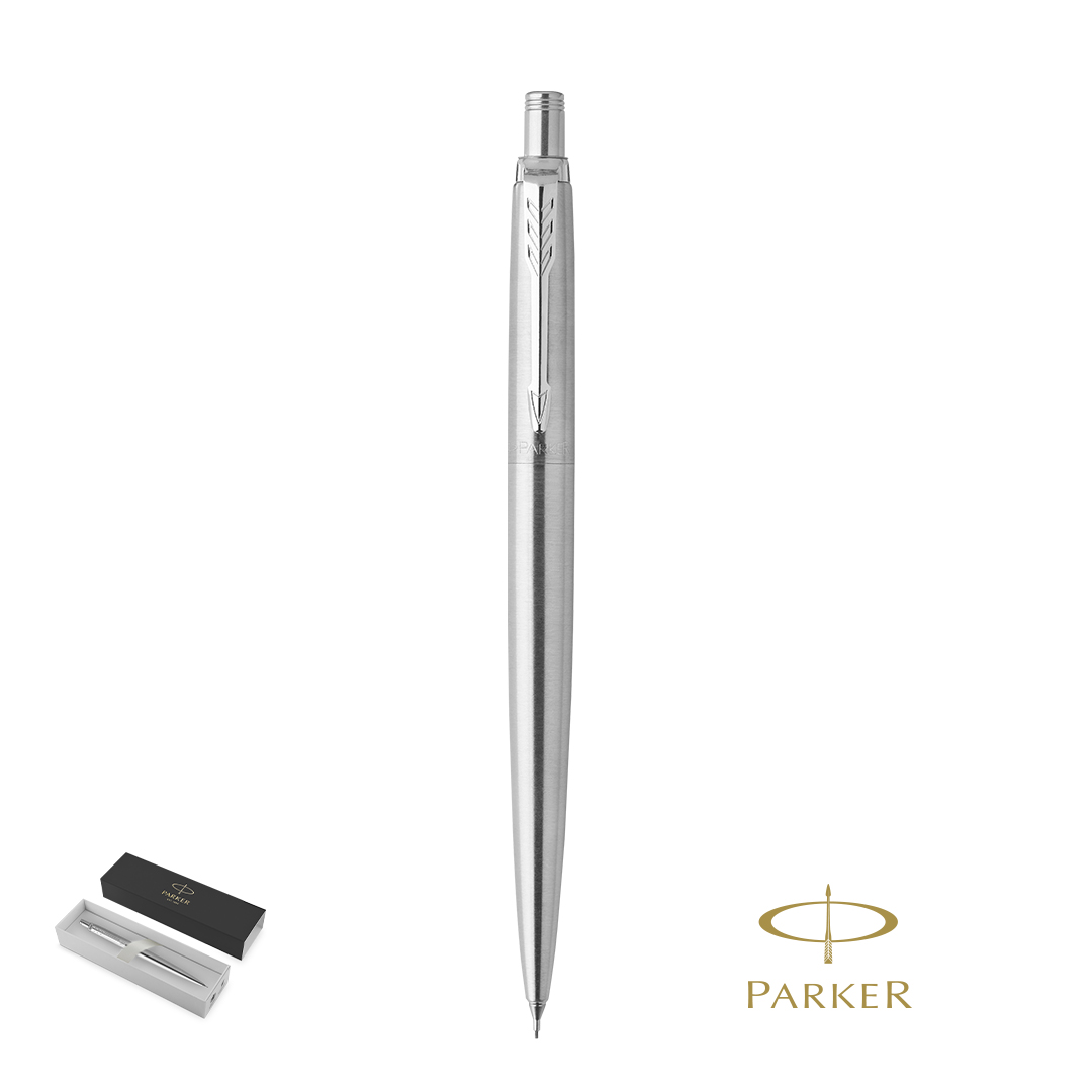 Portaminas personalizado Parker Jotter Core de acero inox con estuche - Oficina - Regalo Promocional Personalizado