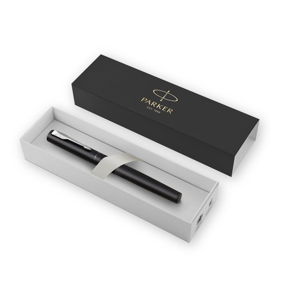 Roller personalizado Vector XL Parker de acero inox pulido con clip flecha - Rollers personalizados - Regalo Promocional Personalizado - vista alternativa