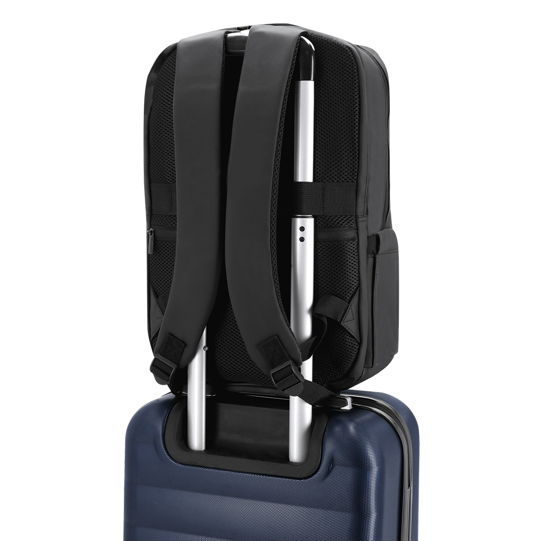 Mochila personalizada Ladian de Antonio Miró de polipiel premium con antirrobo - Mochilas personalizadas - Regalo Promocional Personalizado - imagen 8
