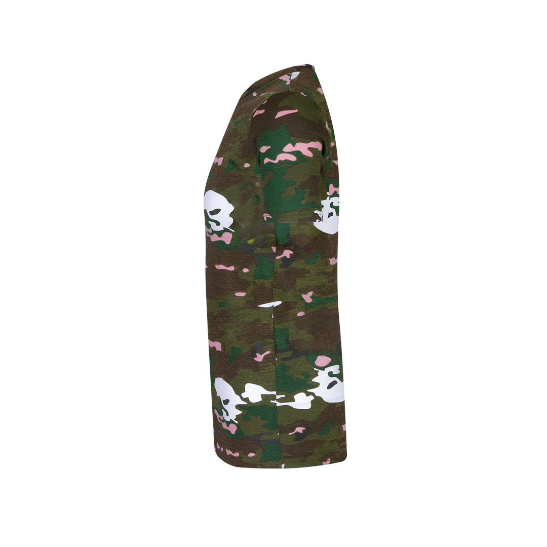 Camiseta personalizada para adulto Sunt unisex con estampado camuflaje
