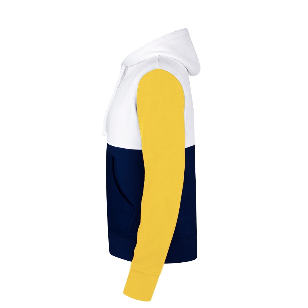Sudadera adulto personalizada Skon tricolor con capucha - Sudaderas personalizadas - Regalo Promocional Personalizado - vista alternativa