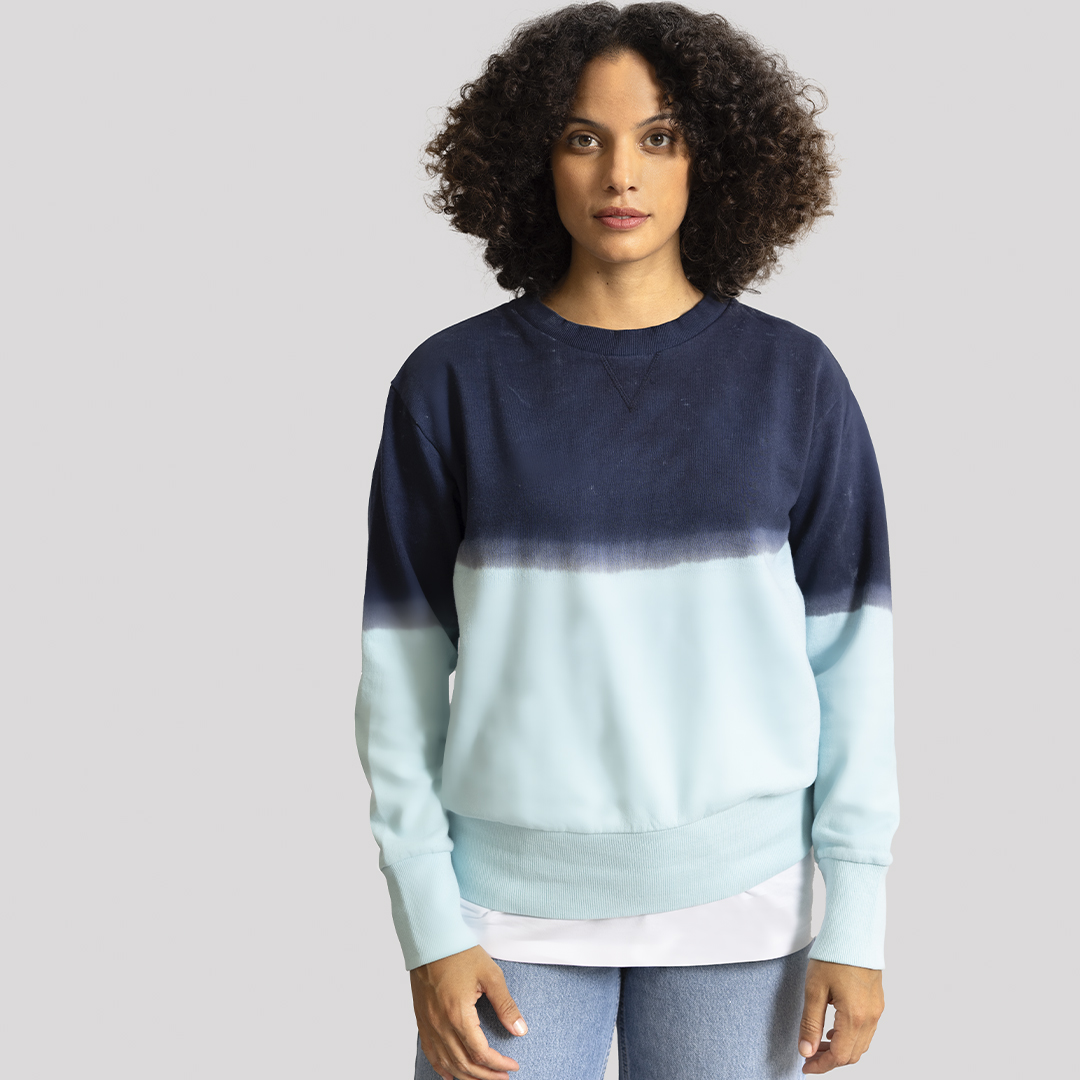Sudadera adulto personalizada Truyi bicolor con efecto lavado - Sudaderas personalizadas - Regalo Promocional Personalizado - imagen 3