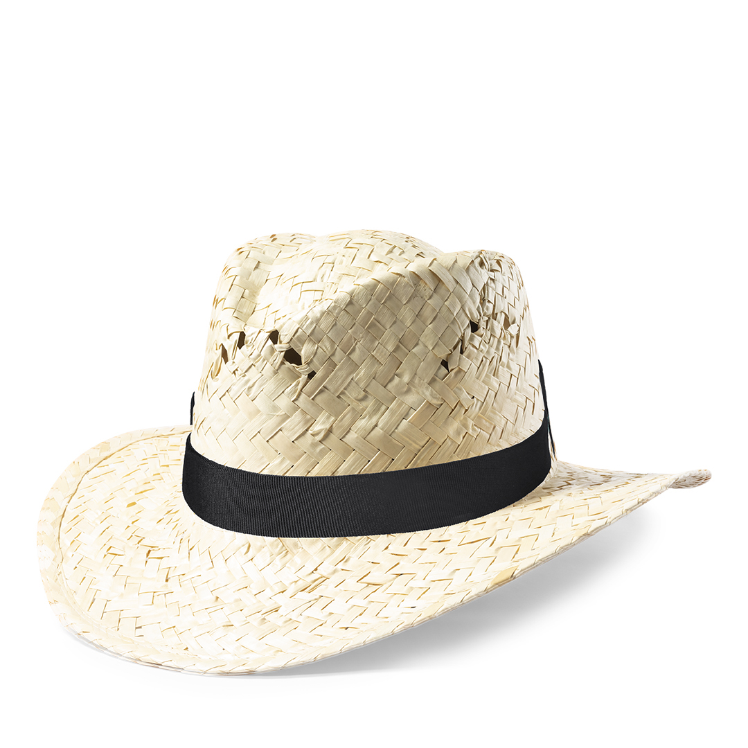 Sombrero personalizado Lua de paja blanca con ventilación - Verano - Regalo Promocional Personalizado