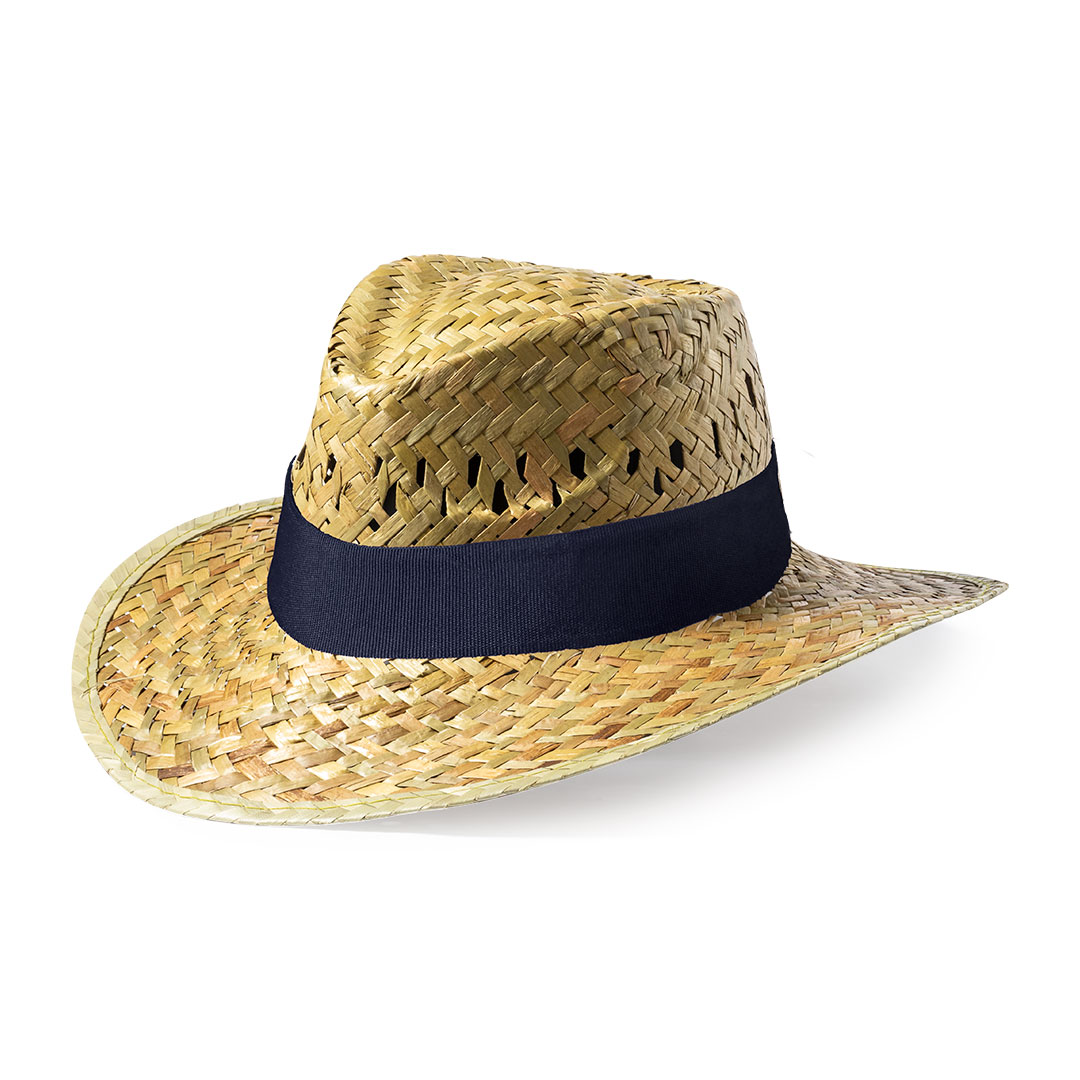 Sombrero de paja personalizado Vita transpirable - Verano - Regalo Promocional Personalizado - vista alternativa