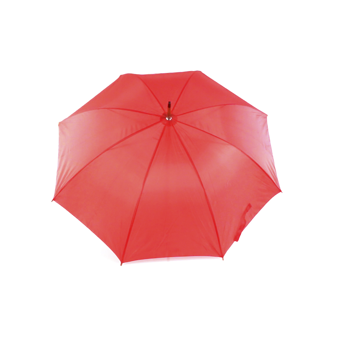 Paraguas personalizado Santy de poliéster con mango madera natural - Paraguas personalizados - Regalo Promocional Personalizado - vista alternativa