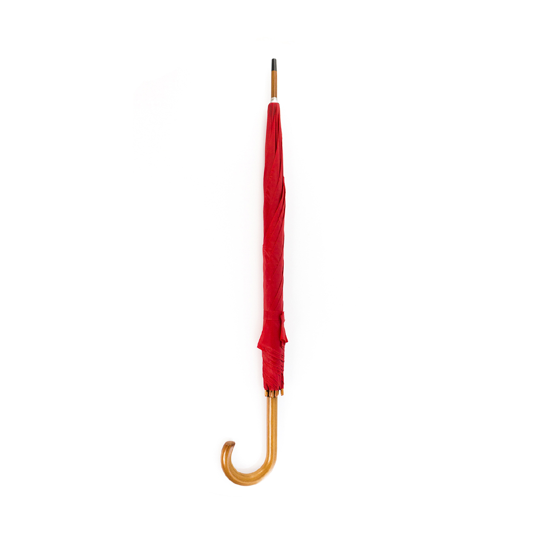 Paraguas personalizado Santy de poliéster con mango madera natural - Paraguas personalizados - Regalo Promocional Personalizado - imagen 3