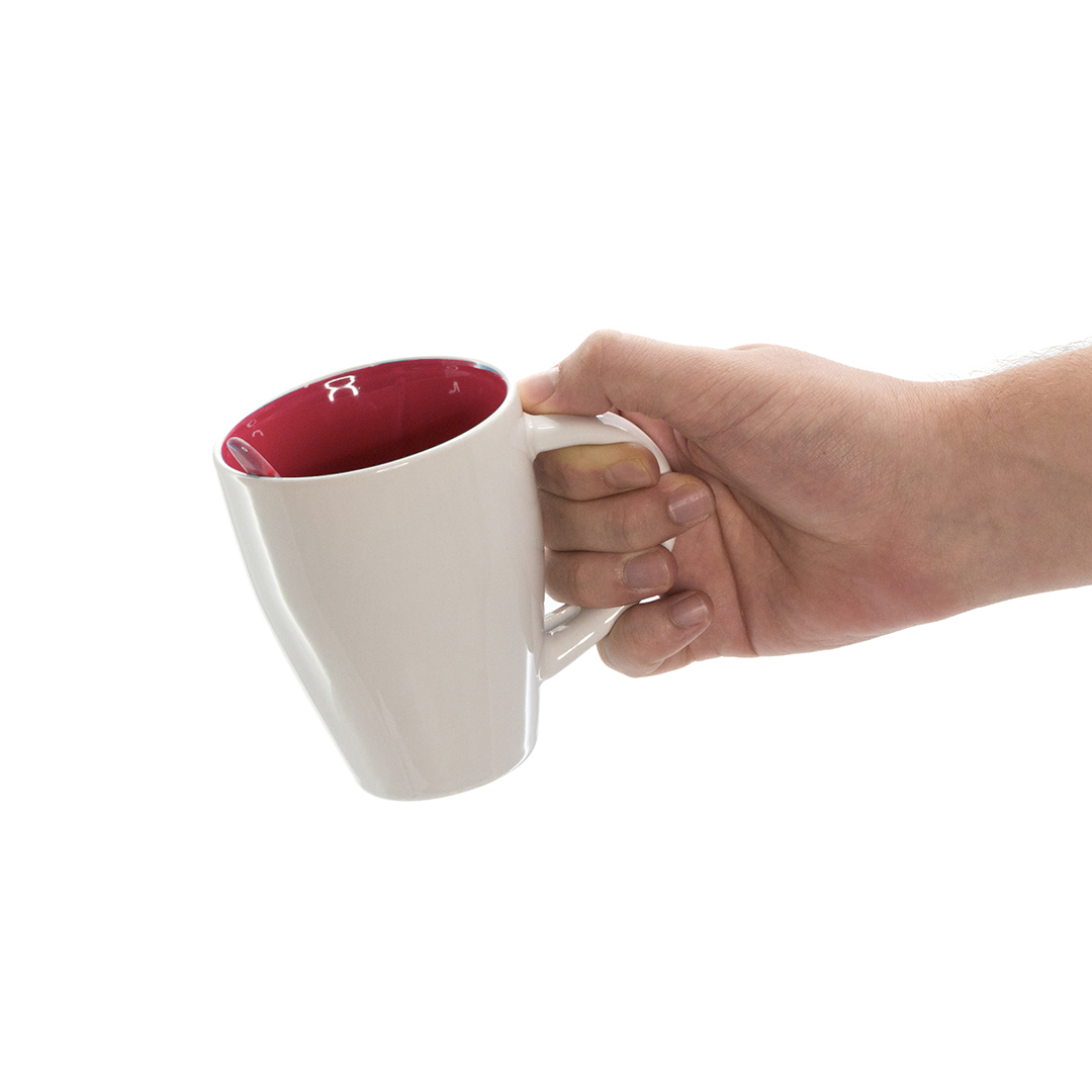 Taza de cerámica personalizada Cotes de 350ml con cuchara integrada - Tazas y vasos personalizados - Regalo Promocional Personalizado - imagen 5
