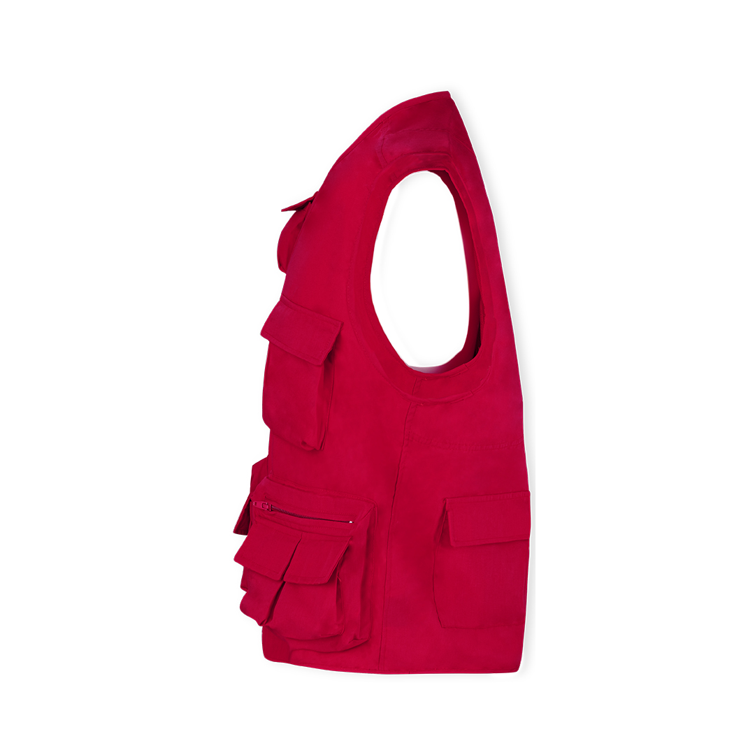Chaleco personalizado Soviet de algodón con poliéster multibolsillos - Ropa y accesorios - Regalo Promocional Personalizado - vista alternativa