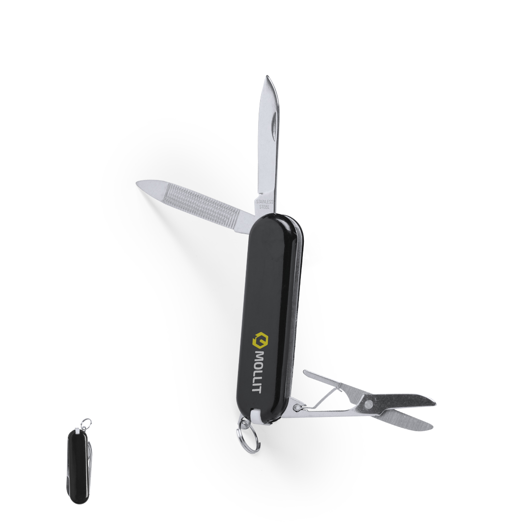 Mininavaja multiusos personalizada Castilla con 6 funciones