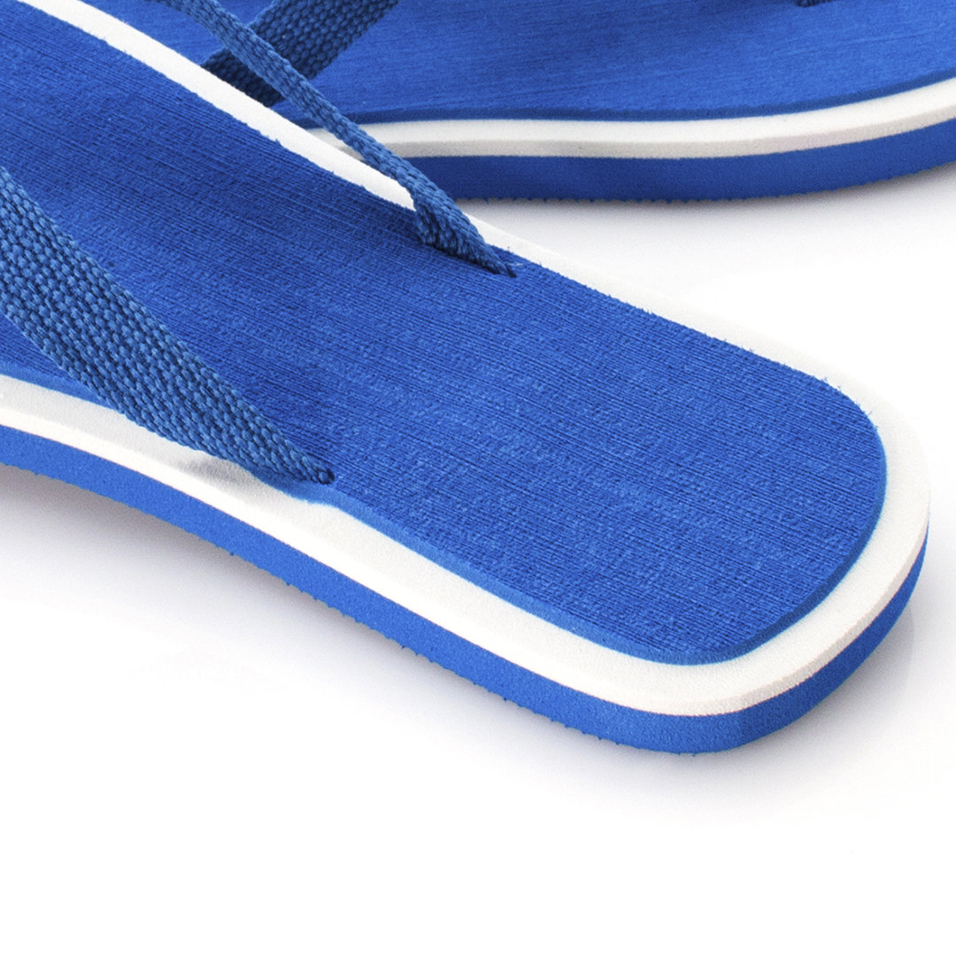 Chanclas personalizadas Caimán de EVA bicolor con tira nylon - Verano - Regalo Promocional Personalizado - imagen 3
