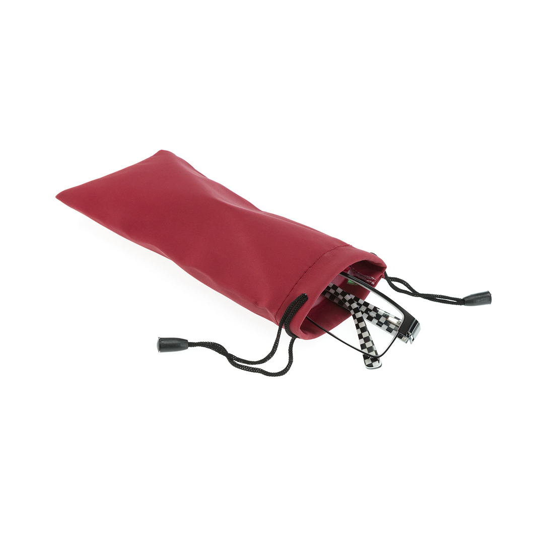 Funda para gafas personalizada Milla de poliéster con cordones - Verano - Regalo Promocional Personalizado - vista alternativa