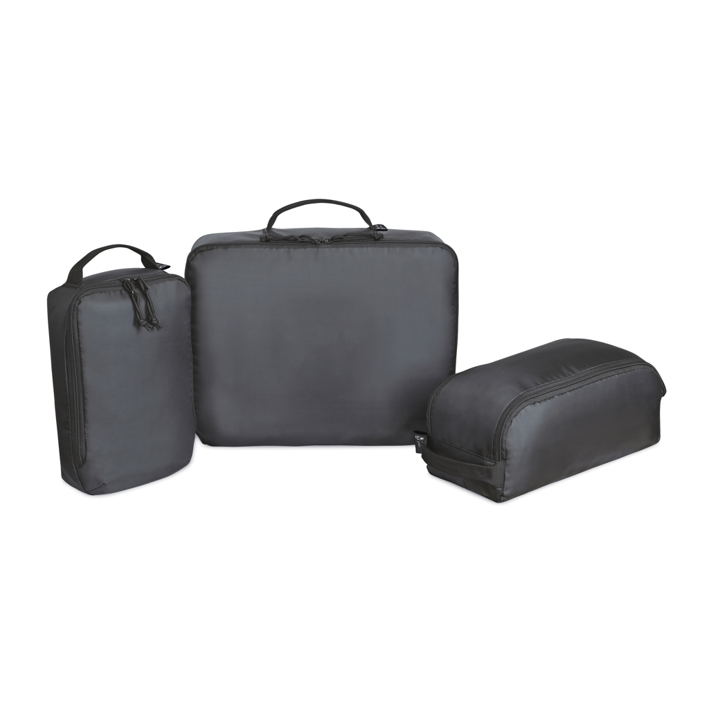 Organizadores de viaje 3 uds Renew AWARE™ RPET - Viaje - Regalo Promocional Personalizado - vista alternativa