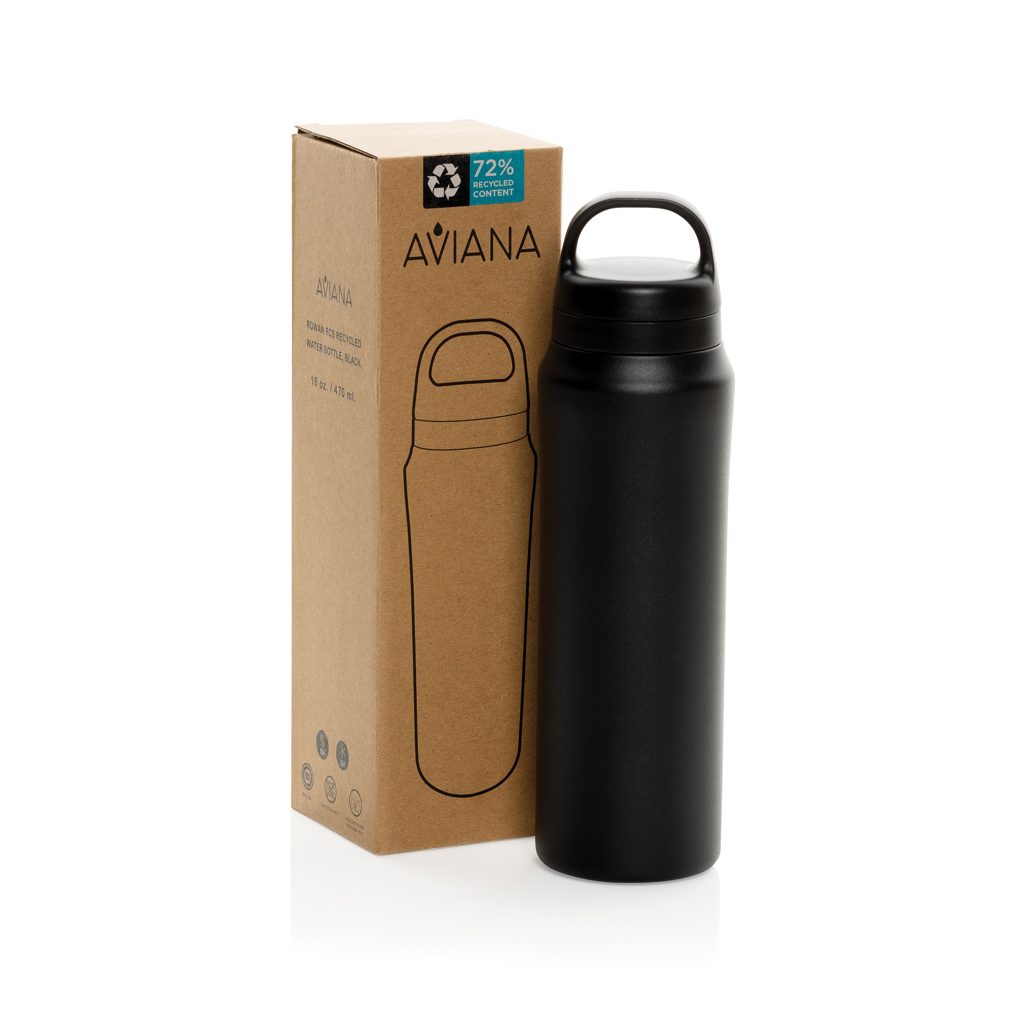 Botella de agua reciclada RCS de Aviana™ Rowan de 470 ml - Tazas y botellas - Regalo Promocional Personalizado - imagen 6