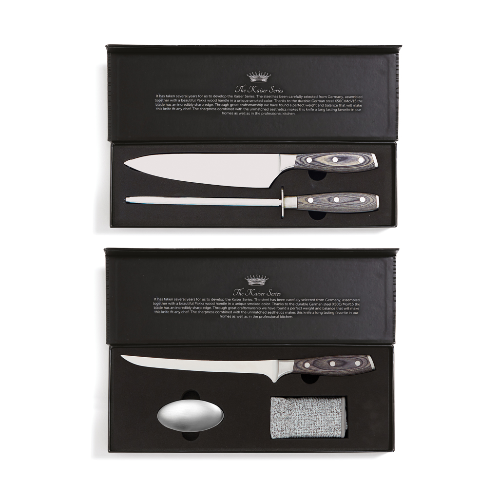 Set para filete personalizado VINGA Kaiser completo - Otros accesorios cocina - Regalo Promocional Personalizado - imagen 4