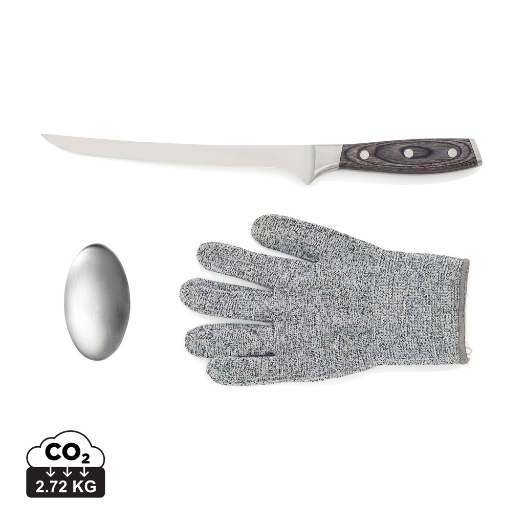 Set para filete personalizado VINGA Kaiser completo - Otros accesorios cocina - Regalo Promocional Personalizado