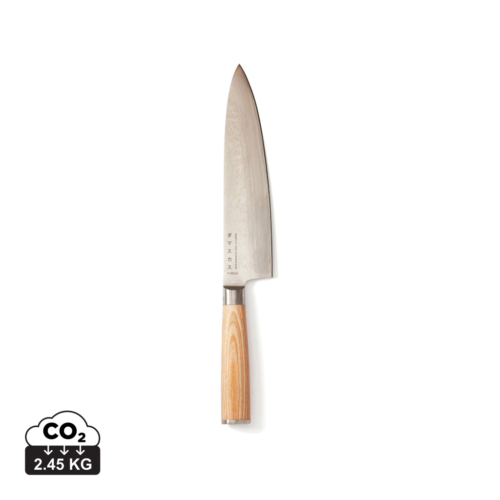 Cuchillo de chef personalizado VINGA Hattasan edición Damascus - Otros accesorios cocina - Regalo Promocional Personalizado