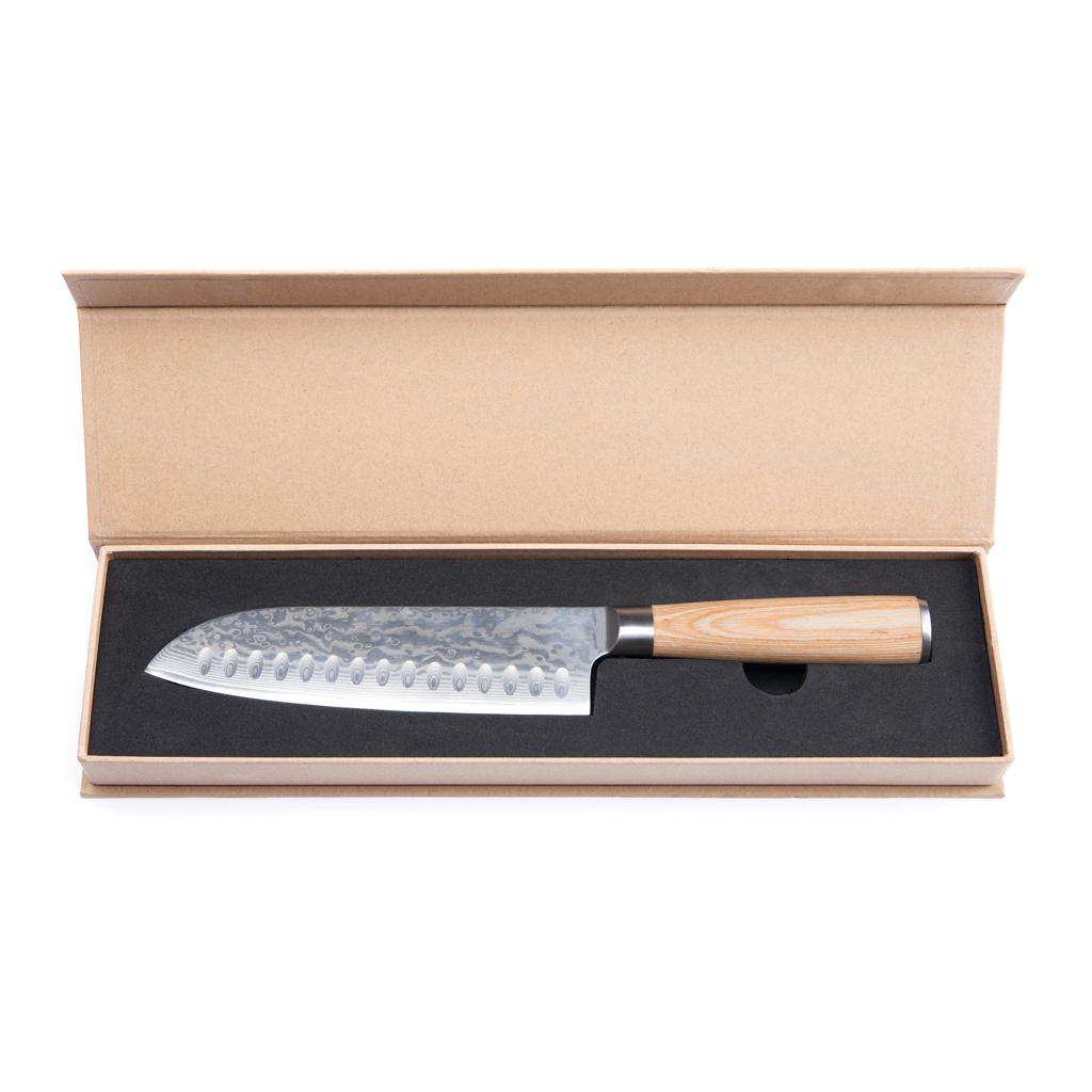 Cuchillo personalizado VINGA Hattasan Damascus Santoku - Otros accesorios cocina - Regalo Promocional Personalizado - imagen 7
