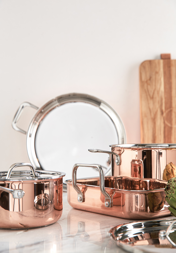 Cacerola personalizada de cobre VINGA Baron triple - Otros accesorios cocina - Regalo Promocional Personalizado - imagen 11