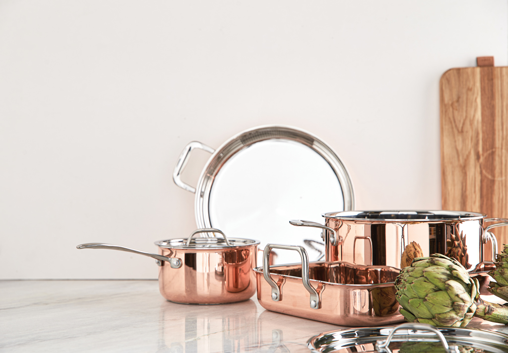 Cacerola personalizada de cobre VINGA Baron triple - Otros accesorios cocina - Regalo Promocional Personalizado - imagen 12