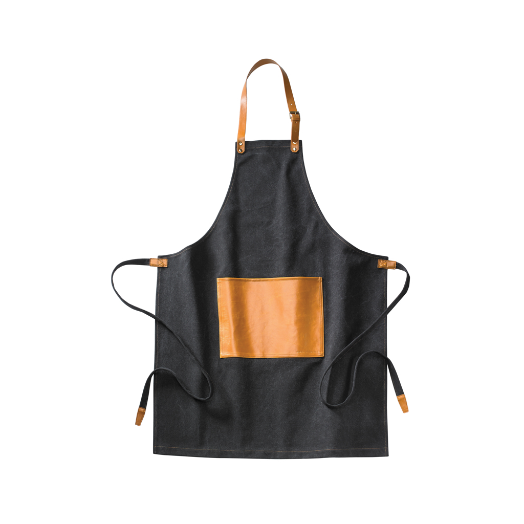 Delantal personalizado VINGA Asado de lona lavada - Hogar - Regalo Promocional Personalizado - vista alternativa