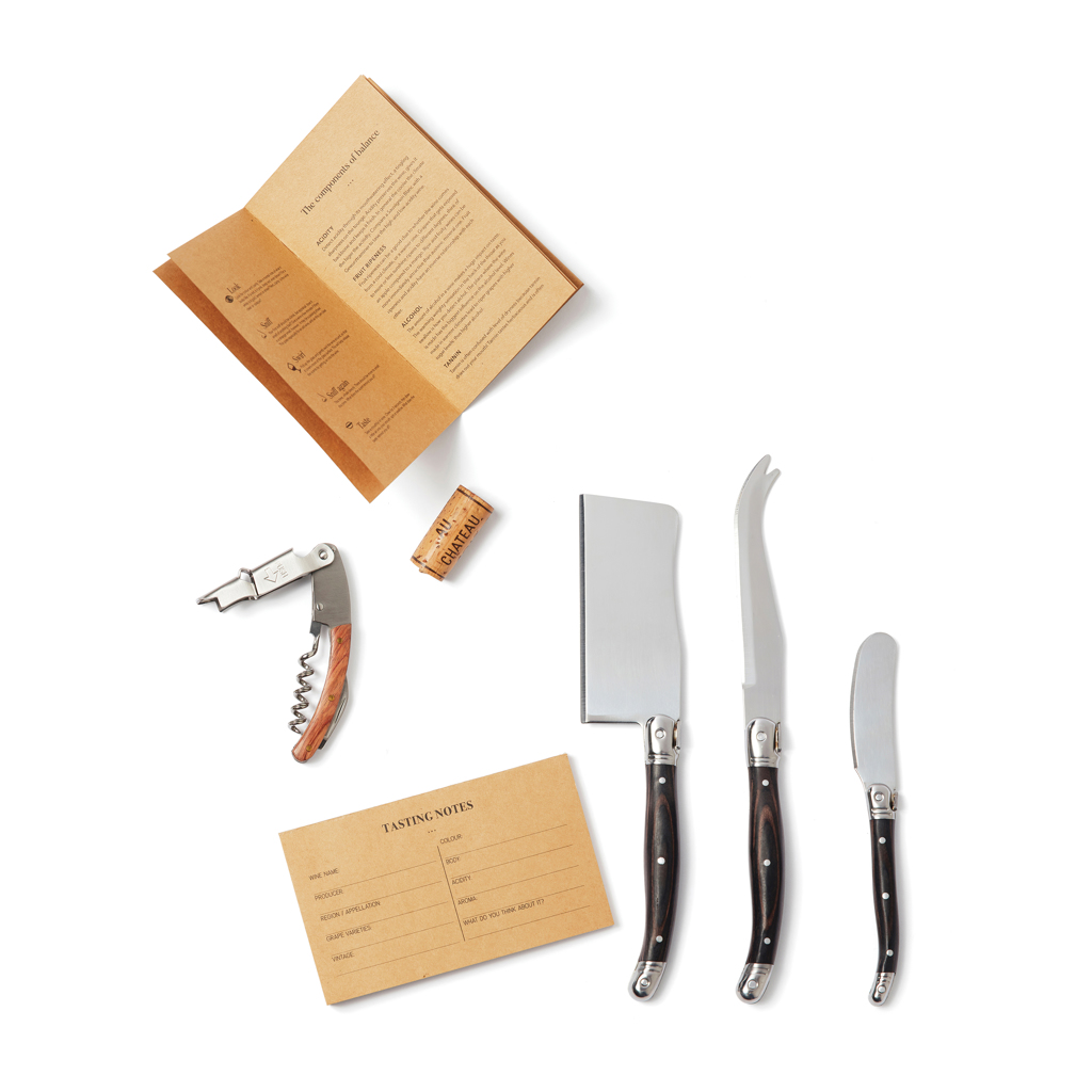 Cuchillos personalizados VINGA Gigaro para quesos de acero inoxidable - Otros accesorios cocina - Regalo Promocional Personalizado - imagen 13