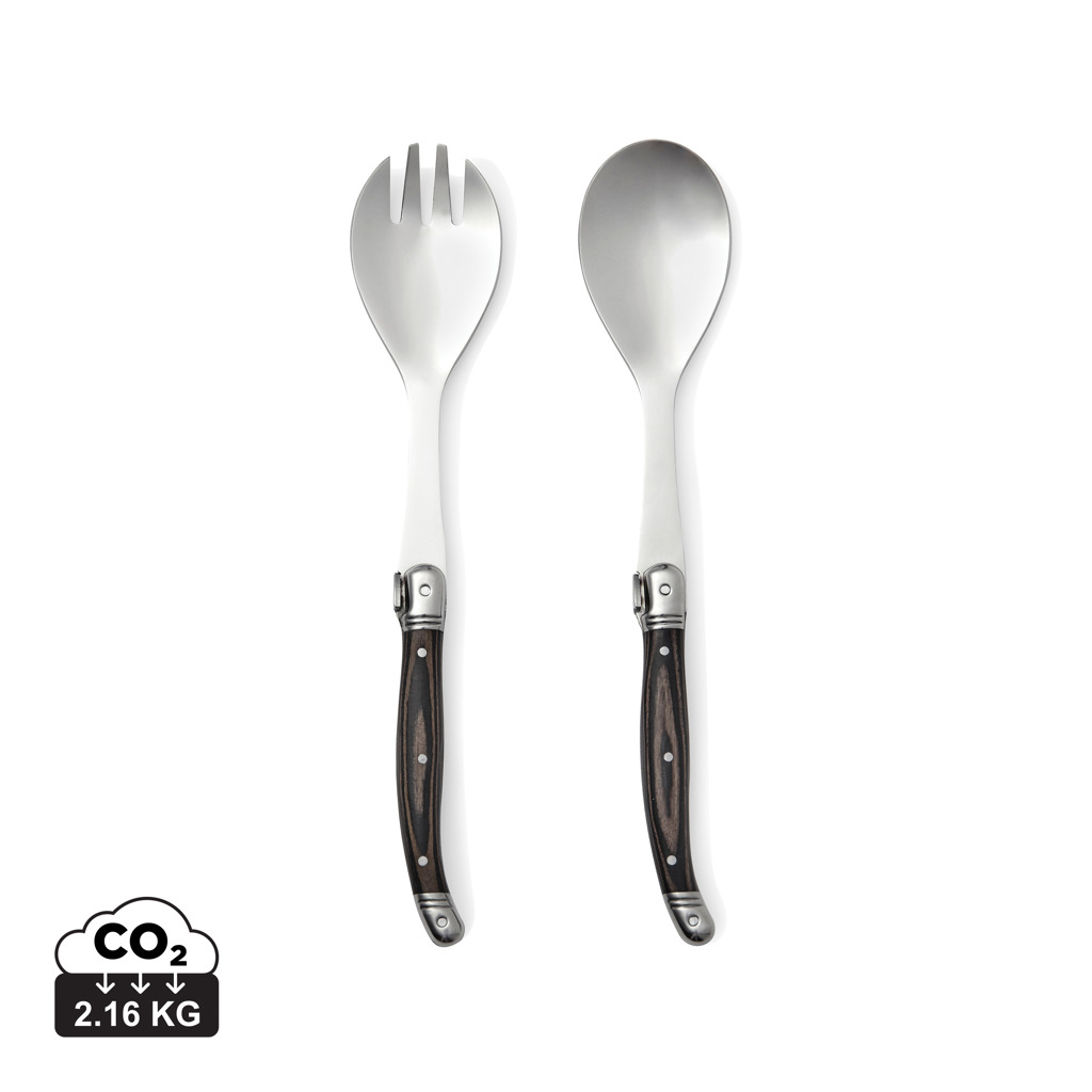 Cubiertos de servir personalizados VINGA Gigaro de acero inoxidable - Otros accesorios cocina - Regalo Promocional Personalizado