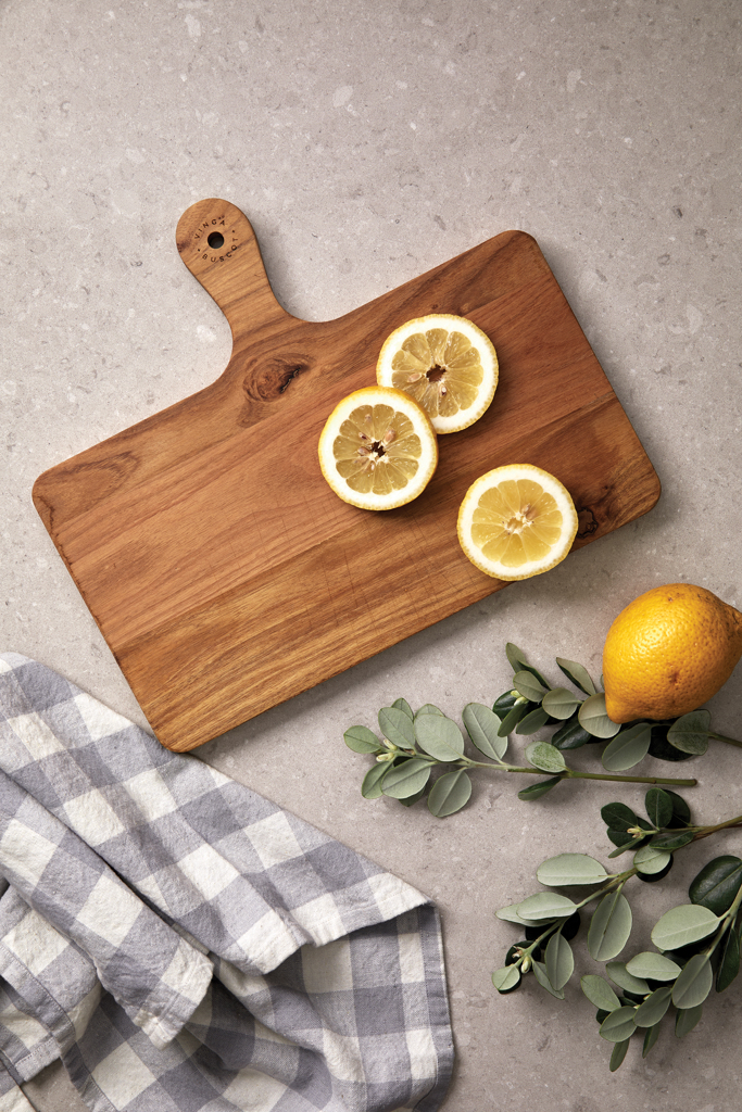 Tabla de servir horizontal personalizada VINGA Buscot de teca FSC - Otros accesorios cocina - Regalo Promocional Personalizado - imagen 6