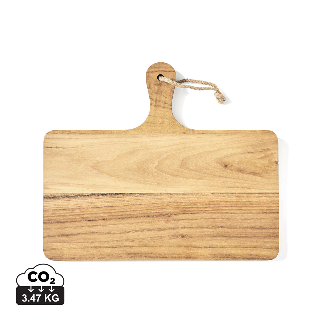 Tabla de servir horizontal personalizada VINGA Buscot de teca FSC - Otros accesorios cocina - Regalo Promocional Personalizado