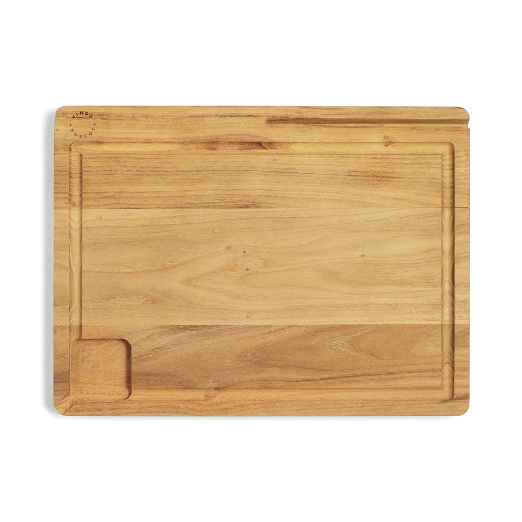Tabla de cortar personalizada VINGA Buscot Utility de teca FSC - Otros accesorios cocina - Regalo Promocional Personalizado - imagen 3