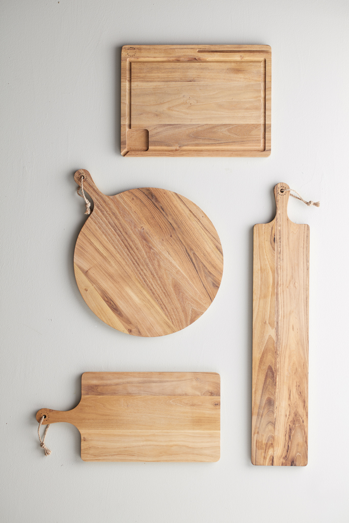 Tabla de cortar personalizada VINGA Buscot Utility de teca FSC - Otros accesorios cocina - Regalo Promocional Personalizado - imagen 9