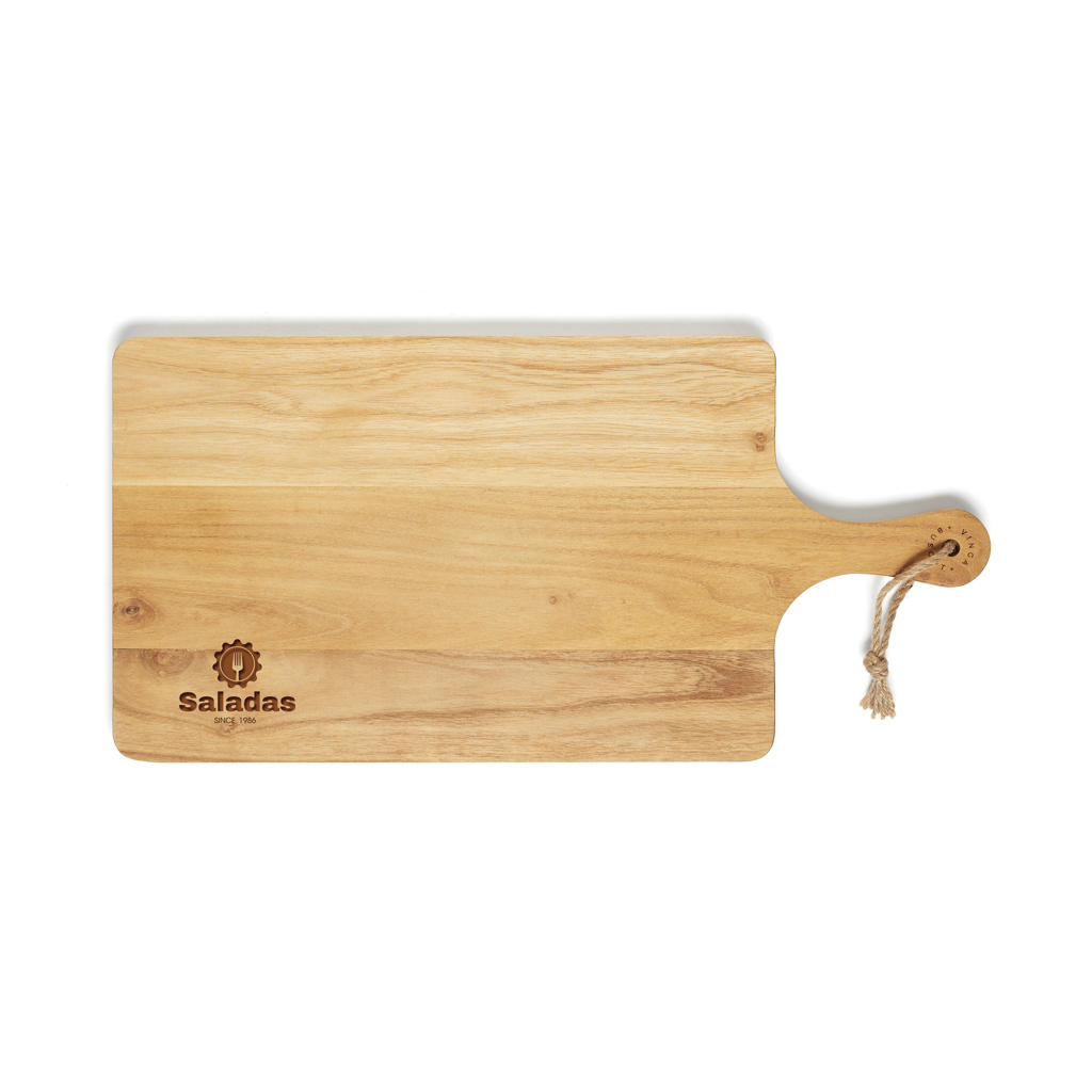 Tabla de servir personalizada rectangular VINGA Buscot de teca FSC - Otros accesorios cocina - Regalo Promocional Personalizado - imagen 4
