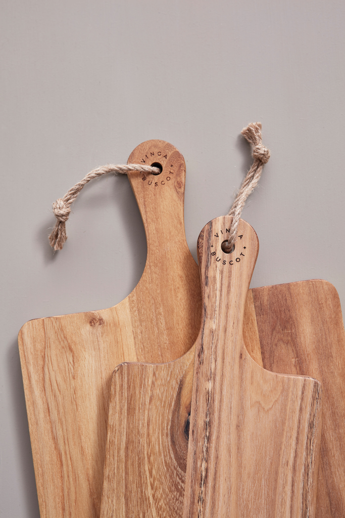 Tabla de servir personalizada larga VINGA Buscot de teca FSC - Otros accesorios cocina - Regalo Promocional Personalizado - imagen 10