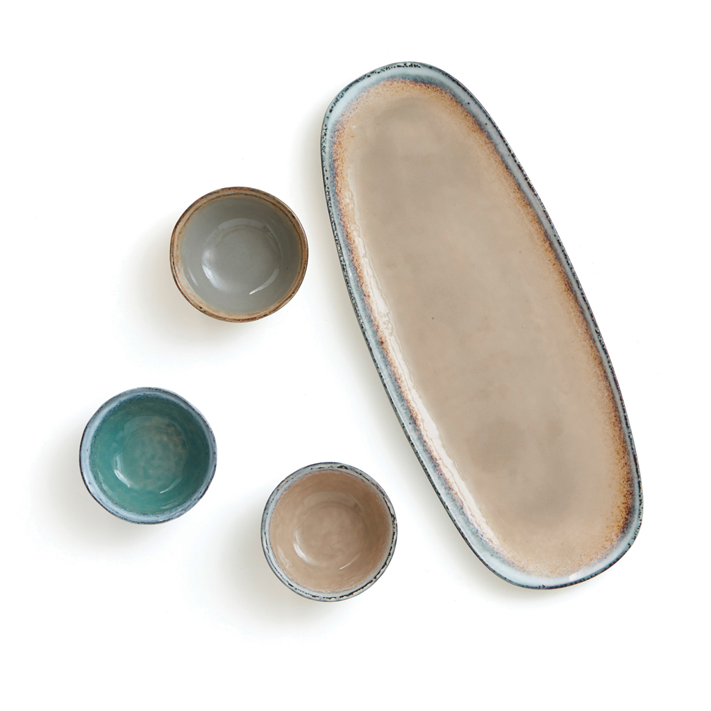 Set para servir personalizado VINGA Nomimono de gres - Otros accesorios cocina - Regalo Promocional Personalizado - imagen 3