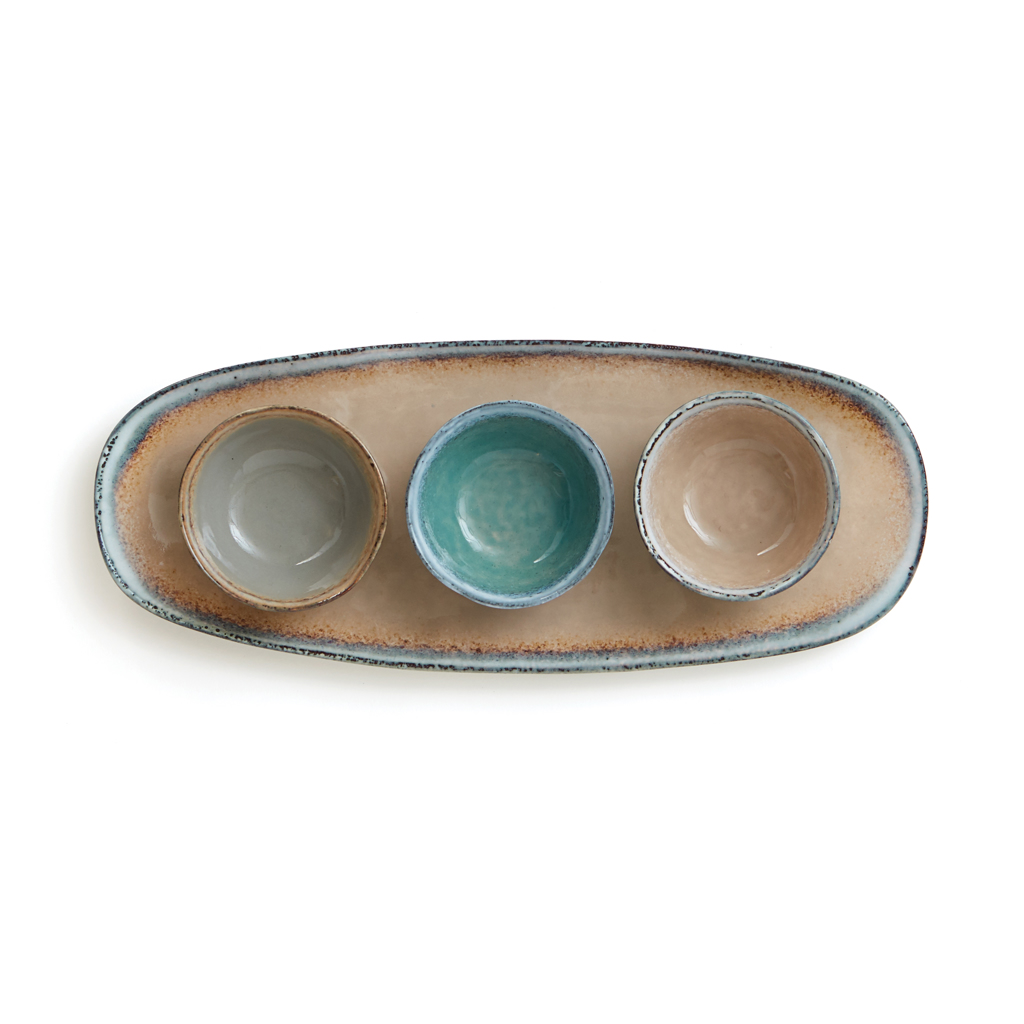Set para servir personalizado VINGA Nomimono de gres - Otros accesorios cocina - Regalo Promocional Personalizado - imagen 4