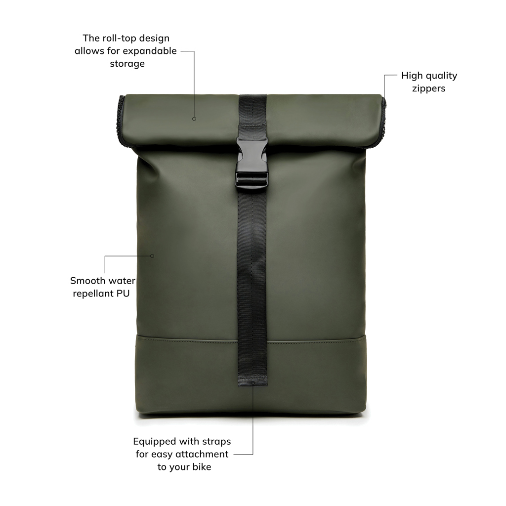 Mochila de bici personalizada VINGA Baltimore elegante y contemporánea - Regalos Premium - Regalo Promocional Personalizado - imagen 10
