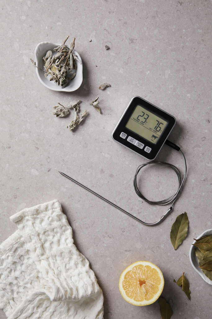 Termómetro  de cocina personalizado VINGA Hays con temporizador y alarma - Termos personalizados - Regalo Promocional Personalizado - imagen 4
