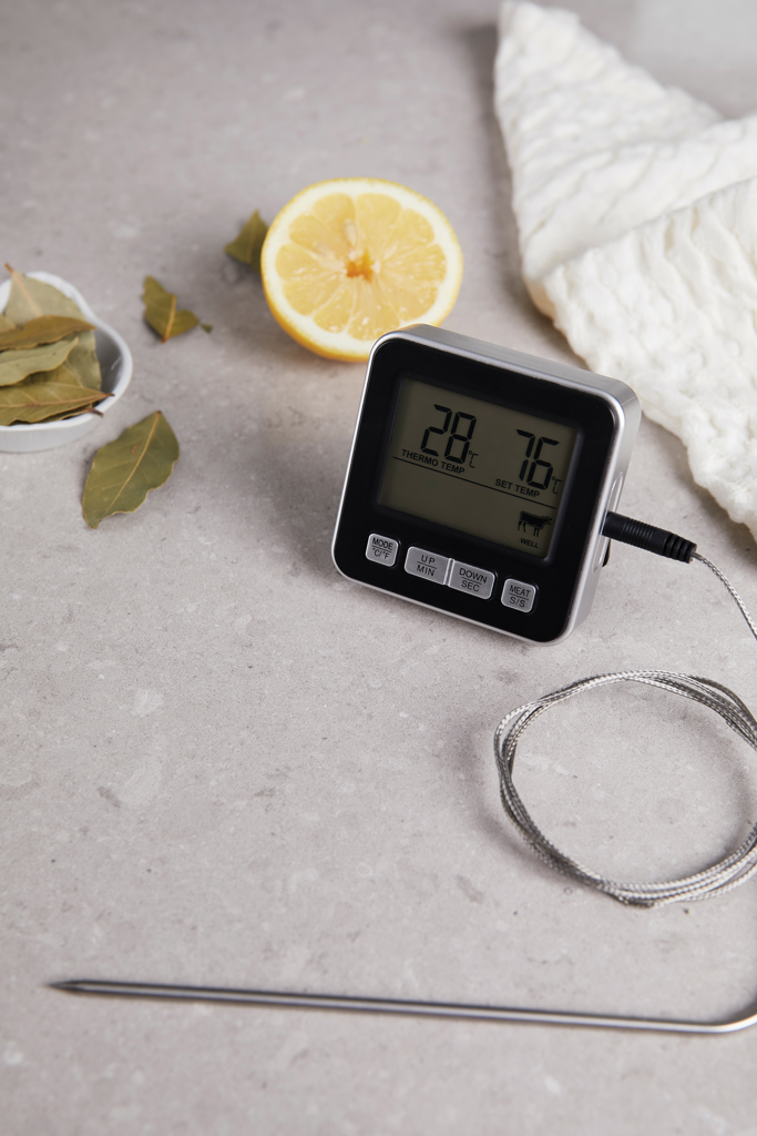 Termómetro  de cocina personalizado VINGA Hays con temporizador y alarma - Termos personalizados - Regalo Promocional Personalizado - imagen 5