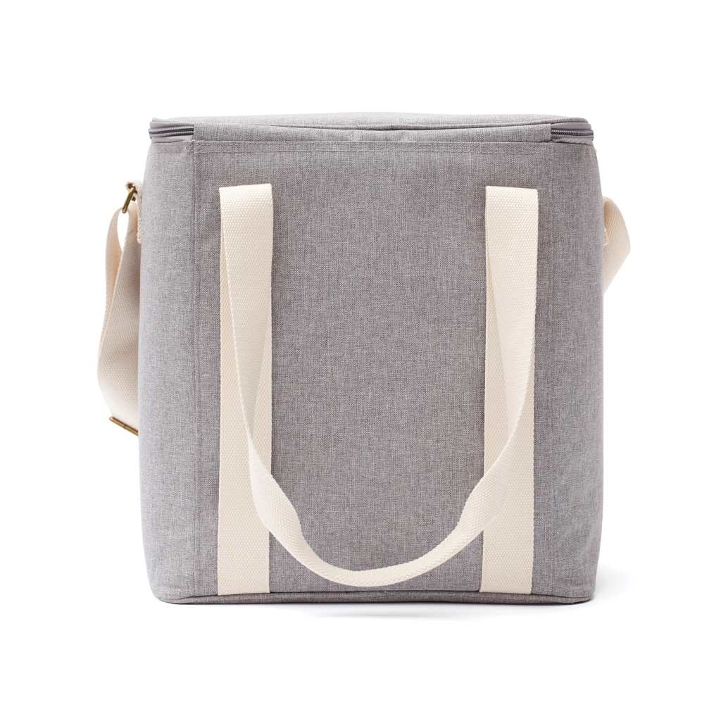 Nevera personalizada VINGA Sortino grande con tejido melange y PU - Verano - Regalo Promocional Personalizado - imagen 3