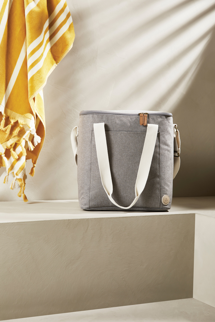 Nevera personalizada VINGA Sortino grande con tejido melange y PU - Verano - Regalo Promocional Personalizado - imagen 9