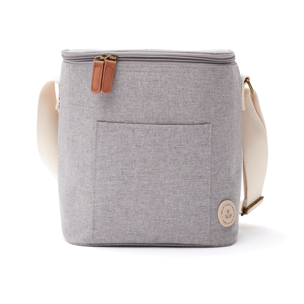 Bolsa nevera personalizada VINGA Sortino de tejido melange con PEVA - Verano - Regalo Promocional Personalizado - vista alternativa