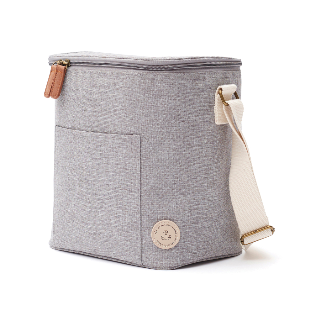 Bolsa nevera personalizada VINGA Sortino de tejido melange con PEVA - Verano - Regalo Promocional Personalizado - imagen 4