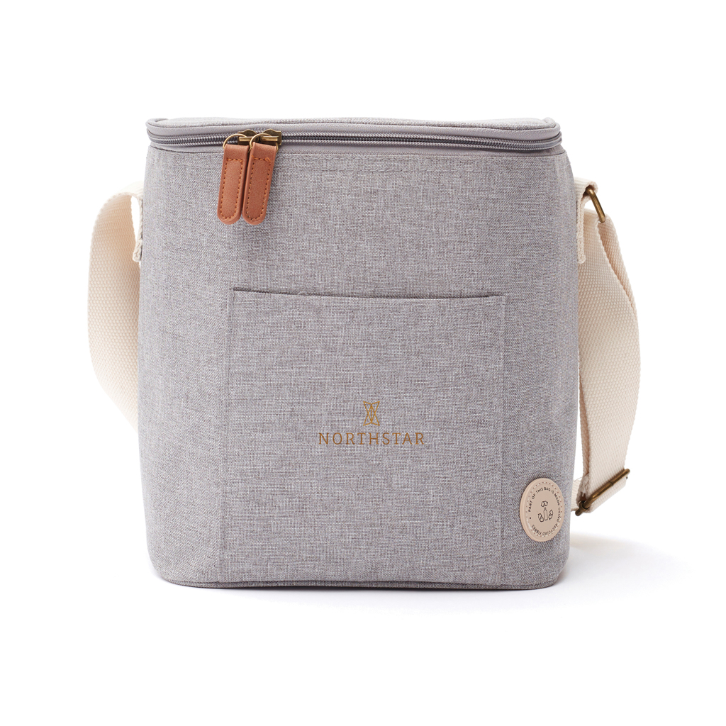 Bolsa nevera personalizada VINGA Sortino de tejido melange con PEVA - Verano - Regalo Promocional Personalizado - imagen 6