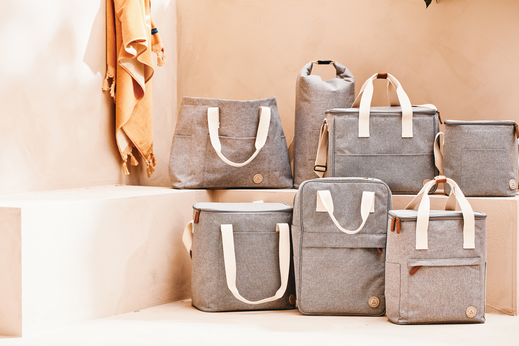 Bolsa nevera personalizada VINGA Sortino de tejido melange con PEVA - Verano - Regalo Promocional Personalizado - imagen 7