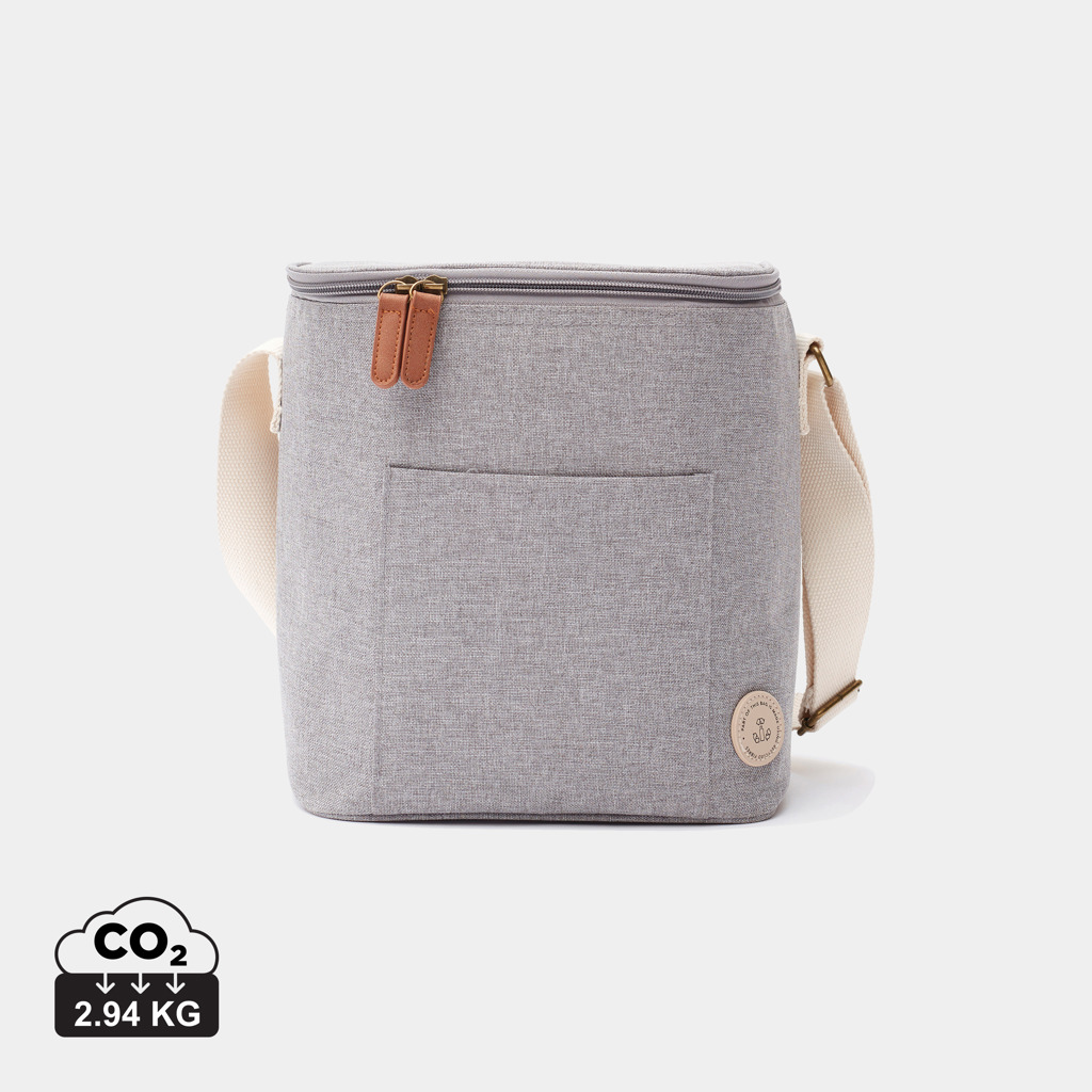 Bolsa nevera personalizada VINGA Sortino de tejido melange con PEVA - Verano - Regalo Promocional Personalizado