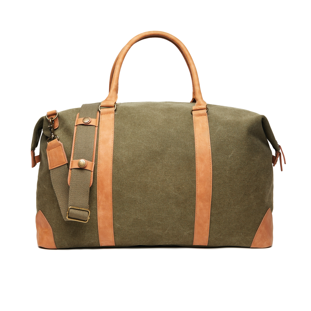 Bolsa fin de semana personalizada VINGA Bosler con lona reciclada RCS - Regalos Premium - Regalo Promocional Personalizado - vista alternativa
